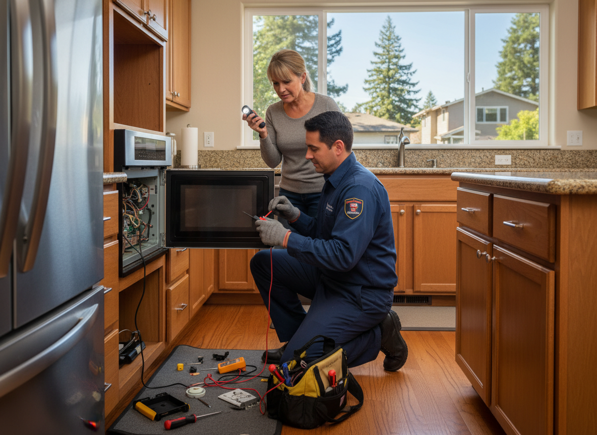 Microwave Repair in Redwood City, CA